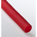 Труба гофрированная ПНД для металлопластиковых труб 16мм цвет Красный