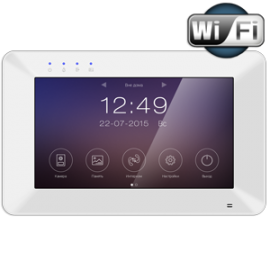 Монитор Rocky Wi-Fi с возможностью отправки уведомлений о вызове в мобильное приложение "vhOme" Tantos