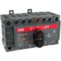 Реверсивный рубильник OT40F4C до 40A 4х-полюсный для установки на DIN-рейку или монтажную плату (с резерв. ручкой) ABB
