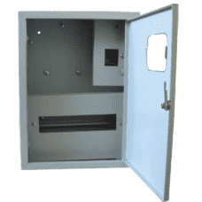 Щит металлический учетно-распределительный наружный ЩРУ 1н-14 IP31 400х300х147мм DE