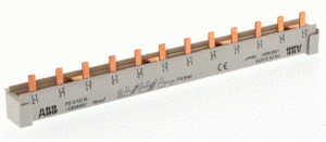 Гребенчатая шина ABB PS4/12 3-полюсная 12мод. 63А