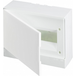 Бокс настенный ABB Basic E 12М белая непрозрачная дверь (с клеммами) BEW401212