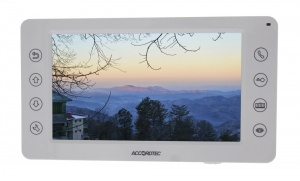 AT-VD 750C/SD WH EXEL Монитор домофона цветной с функцией «свободные руки» AccordTec