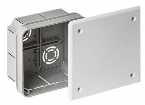 10120 Тусо Коробка распаячная для скрытой проводки 92х92х45мм Рувинил