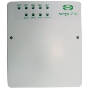 Астра-712/8 Прибор приемно-контрольный охранно-пожарный ТЕКО