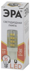 Лампа светодиодная LED JCD-3,5W-CER-827-G9 ЭРА