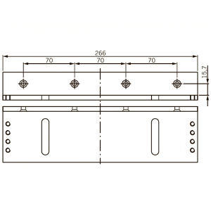 L-образное L-кронштейн для EMC 1200 ALH и EMC 1200-2 ALH Dorma