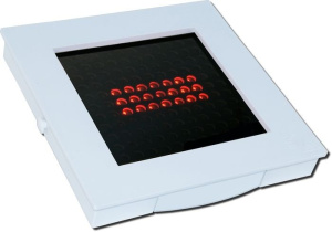 МИНИ-12-ДИН2 (MINI-DIN-GS) "Go-Stop" Оповещатель охранно-пожарный световой динамический (табло) Электротехника и Автоматика