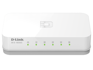 DES-1005C/B1A Коммутатор с 5 портами 10/100Base-TX D-Link