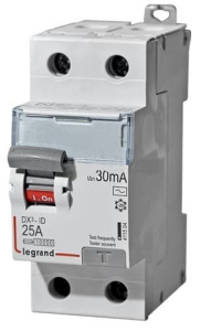 Устройство защитного отключения Legrand DX3 ВДТ 2П 40А 100mА АС 411515