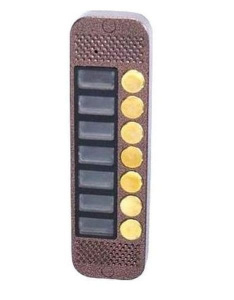 JSB-V087К PAL (медь) накладная Видеопанель вызывная цветная JSB-Systems