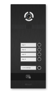 BI-04FB BLACK Вызывная панель IP-домофона BAS-IP