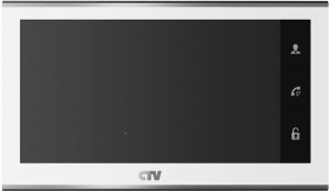 CTV-M2702MD (цвет белый) Монитор домофона цветной с функцией «свободные руки» CTV