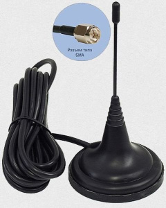 Антей 915 SMA 3м, 5dB Антенна GSM на магнитном основании Антей-Ко
