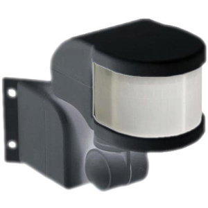 Датчик движения ИЭК ДД-018В 1100Вт угол обзора 270 градусов IP44 черный