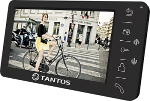 AMELIE SD Black Монитор домофона адаптированный Черный Tantos