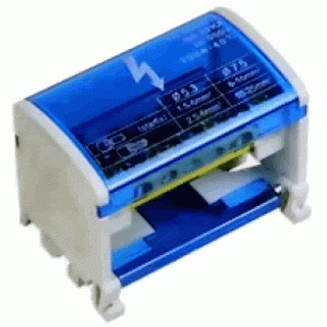 Шины на DIN-рейку в корпусе (кросс-модуль) 2х11