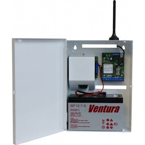 SR103-2GSM-SBK25-W "Ретро" (SR103-2GSM BK-7W) под АКБ 7Ач, цвет белый Конвертор протоколов Проксима