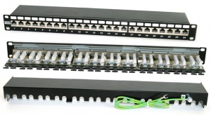 PP2-19-24-8P8C-C6A-SH-110D Патч-панель 19" Hyperline