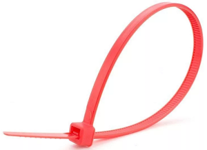 Кабельные стяжки стандартные нейлоновые КСС 5х300(кр) (100шт) КВТ