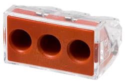 Клеммник WAGO 3 без пасты 773-173 (3Х6мм.кв. уп.50шт)