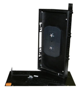 FO-19R-1U-3xSLT-W140H42-24UN-BK Кросс оптический 19" Hyperline