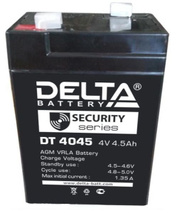 DT 4045 (47мм) Аккумулятор герметичный свинцово-кислотный Delta