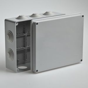 67065 Тусо Коробка распаячная для открытой проводки IP55 Рувинил 240х195х90мм