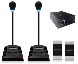 SX-400/2 Устройство переговорное клиент-кассир, дуплексное, с записью переговоров STELBERRY