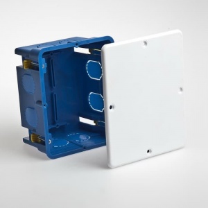 10177 Тусо Коробка распаячная ГСК для скрытой проводки Рувинил 140х112х70мм