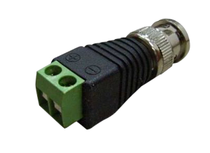 Разъем под коаксиальный кабель вилка BNC универсальный (штекер), клеммная колодка, под винт