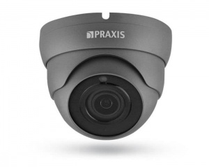 PE-7111MHD 3.6 Видеокамера мультиформатная купольная уличная антивандальная Praxis