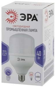 Лампа светодиодная LED POWER колокол T120-40W-6500-E27 ЭРА