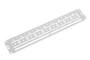 ГКО-У-2 Органайзер кабельный горизонтальный 19" для крепления стяжек 2U ЦМО