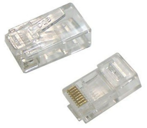 PLUG-8P8C-U-C5-100 Разъем RJ-45 Hyperline