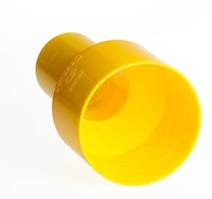 Муфта переходная для двустенных-дренажных труб 110мм-63мм Рувинил