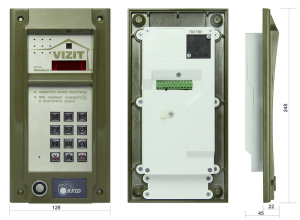 БВД-М202RTCP Вызывная панель видеодомофона VIZIT