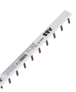 Гребенчатая шина ABB Basic M BML11157 1-полюсная 57мод. 10мм2