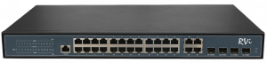 RVi-1NSM24G-4C Коммутатор с питанием по PoE RVI