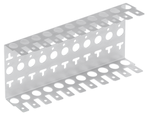 NMC-WCPL11-2 (2 шт) Кронштейн настенный на 11 плинтов NIKOMAX