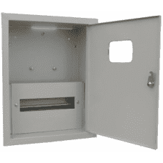 Щит металлический учетно-распределительный внутренний ЩРУв 1в-12 IP31 400х300х150мм DE