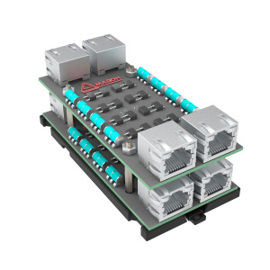 Амадон Устройство защиты линий связи Ethernet от наводок природного и промышленного характера ЗЛС-4Е