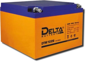 DTM 1226 Аккумулятор герметичный свинцово-кислотный Delta