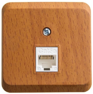 KOMA-001T Розетка компьютерная Бук Schneider Electric Этюд RJ45 кат.5E
