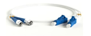 FC-LC FC-D2-9A1-FC/UR-LC/UR-H-1M-LSZH-WH Патч-корд волоконно-оптический Hyperline