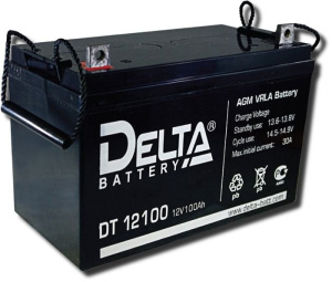 DT 12100 Аккумулятор герметичный свинцово-кислотный Delta