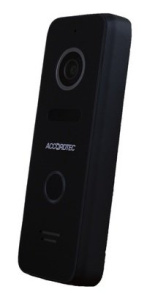 AT-VD 308 H (черный) 4-x проводная цветная вандалоустойчивая панель AccordTec