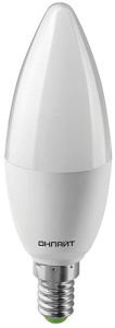 Лампа светодиодная ОНЛАЙТ Свеча OLL-C37-10-230-2.7K-E14-FR