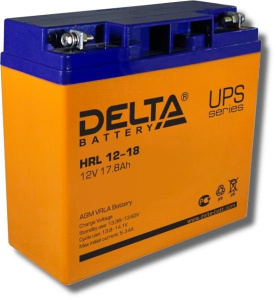 HRL 12-18 X Аккумулятор герметичный свинцово-кислотный Delta