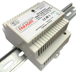36W/12-24V/DIN Блок питания FARADAY